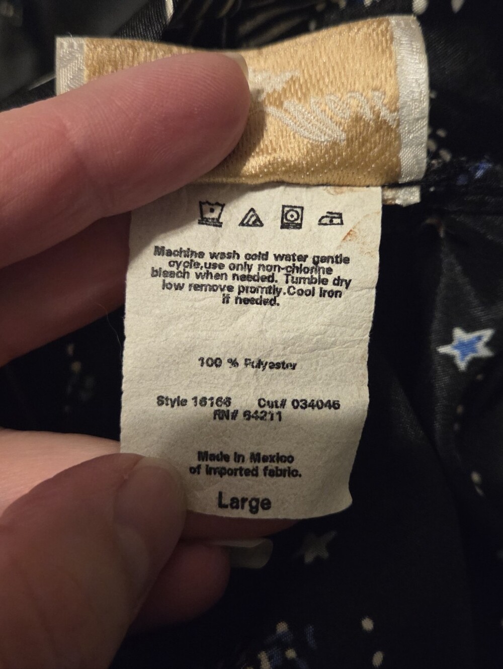 Vtg Inner Most Satin Fireworks Robe - Picture 6 of 6